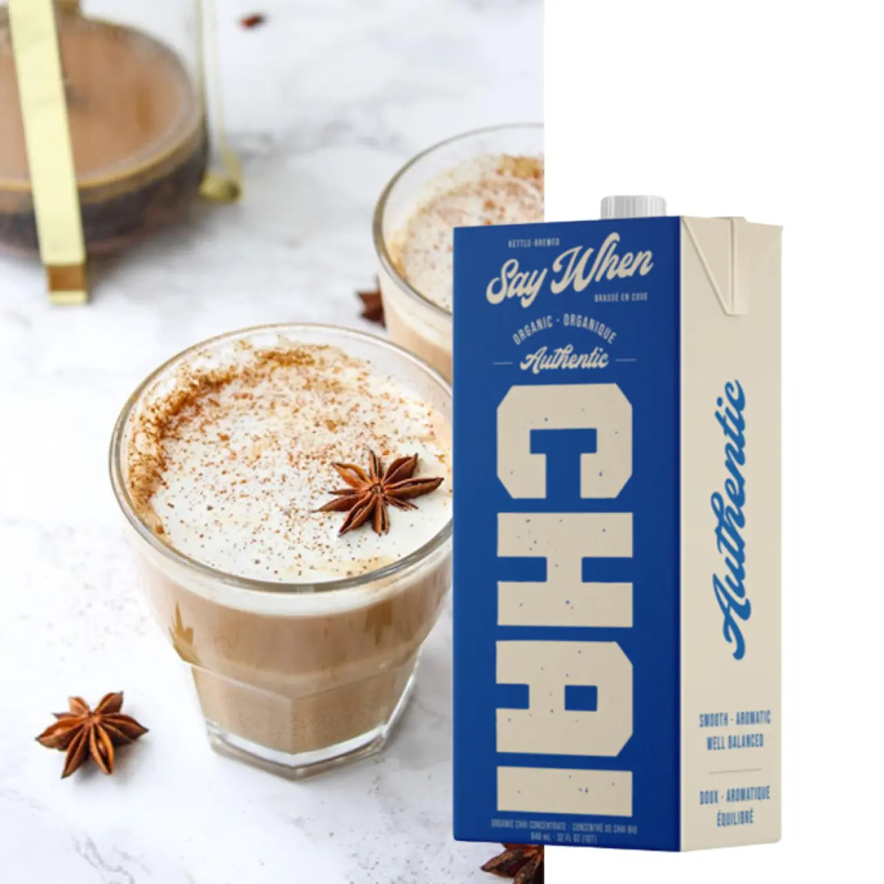 Chai latte thee serveren in de horeca Chai latte thee serveren in de horeca